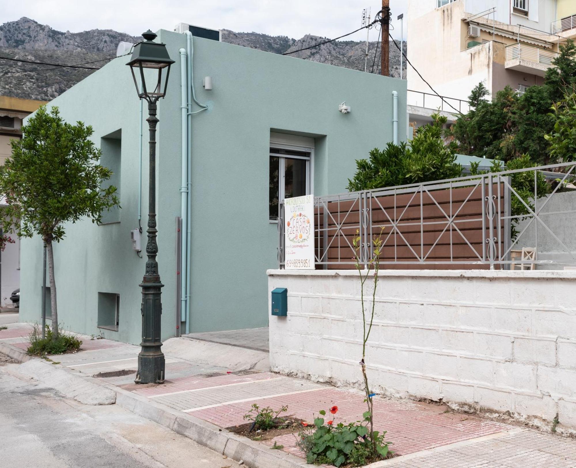 Вилла Casa Zervos - Abode Of Light Лоутраки Экстерьер фото